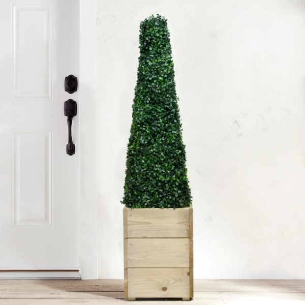 Wooden Square Tree Tub Planter